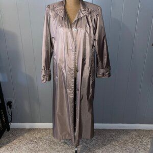 Vintage Chingo Metallic Champage Gold Rain Jacket